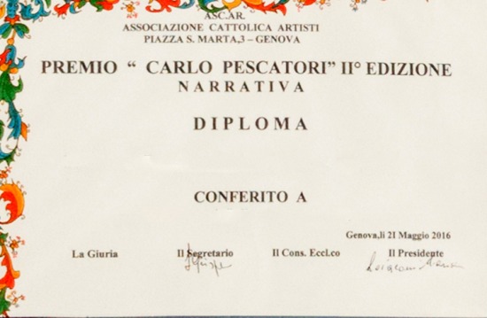 2ª Edizione Premio Carlo Pescatori 21-05-2016