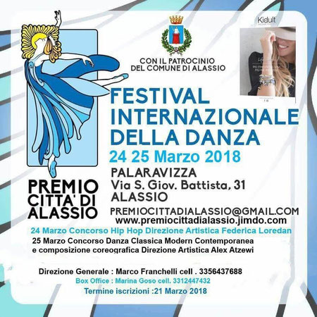 Premio Città di Alassio Festival Internazionale della Danza 24-25 marzo 2018