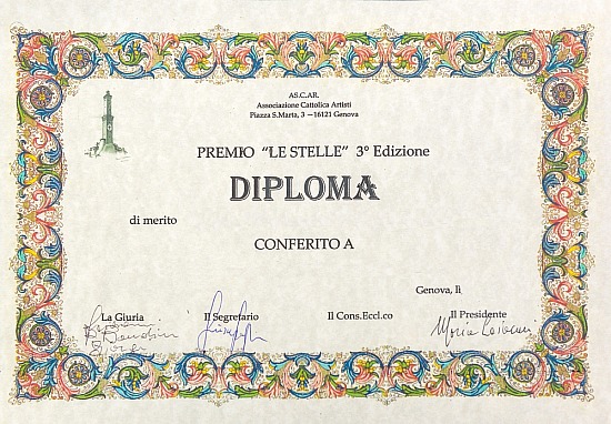 Premio Nazionale "Le Stelle" 3ª Edizione 25-05-2019