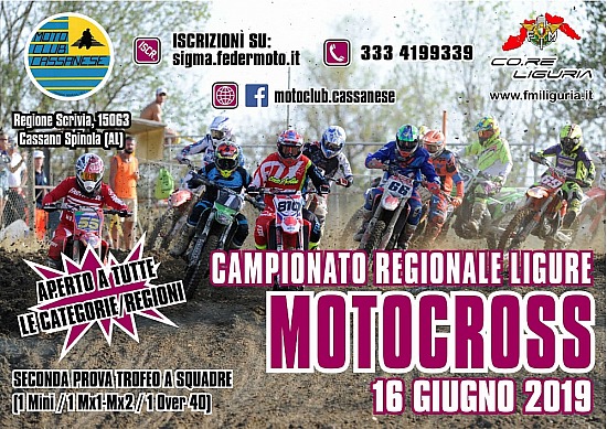Campionato Reg. Ligure Motocross 16-06-2019