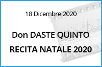 Don DASTE Quinto RECITA NATALE 2020