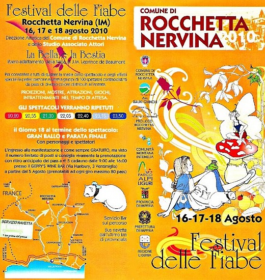 Festival delle Fiabe 2010 Rocchetta Nervina