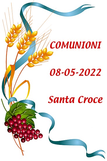 Comunioni Santa Croce 08-05-2022