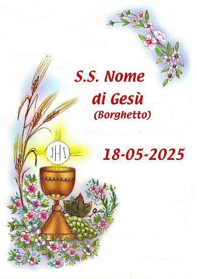 S.S. Nome di Gesù (Borghetto) 18-05-2025